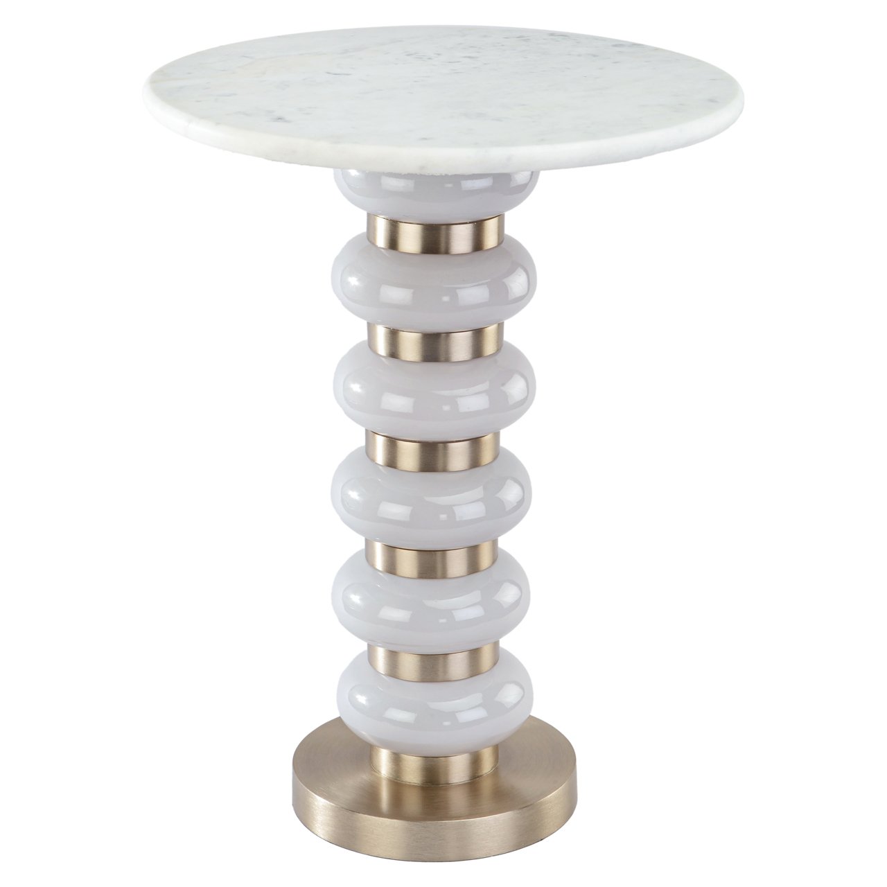 Bijzettafel Villeray White