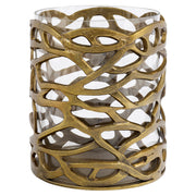 Windlicht Mase Brass Antique