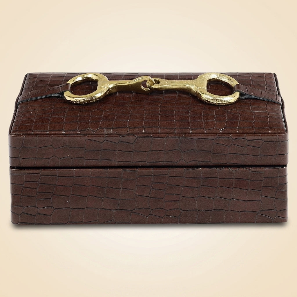 Opbergdoos Rex Dark Brown Small