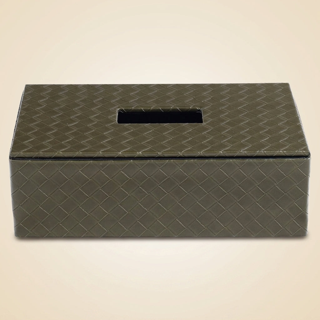 Decoratief Object Vex Olive Tissue Box