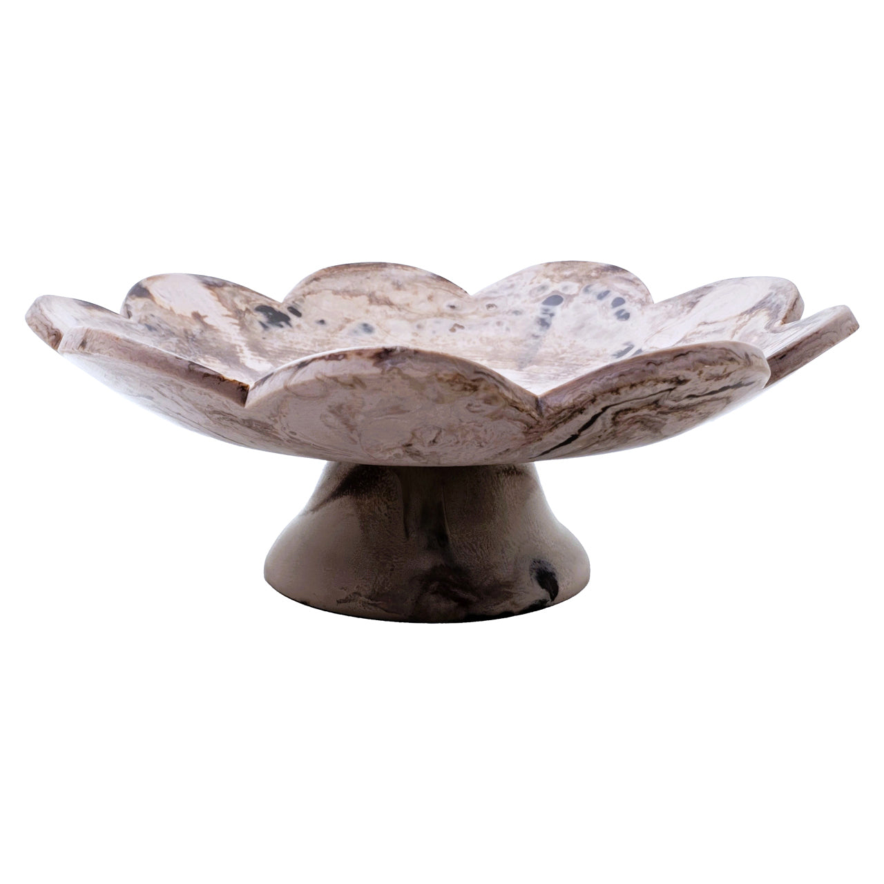 Schaal Peony Chocolat Brown