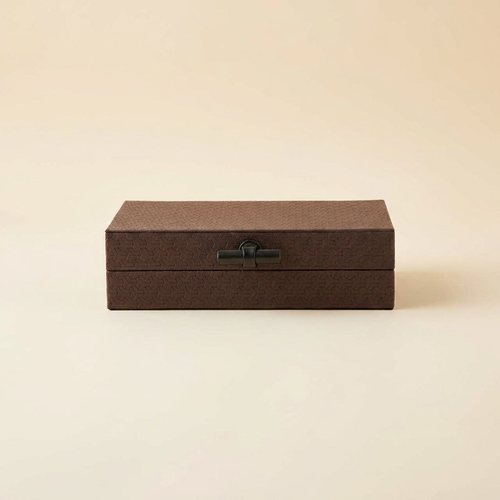 Opbergdoos Billie Dark Brown Small