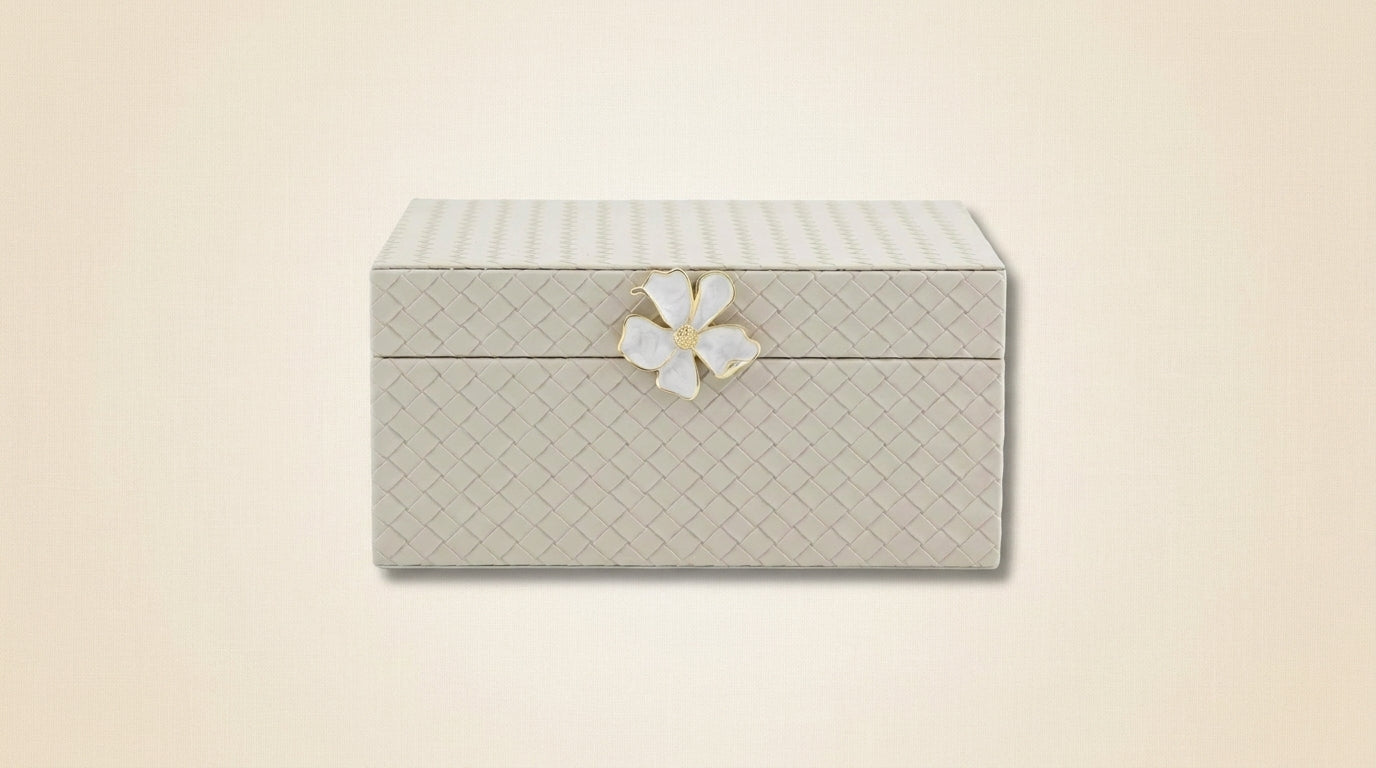 Opbergdoos Lillie Ivory Large