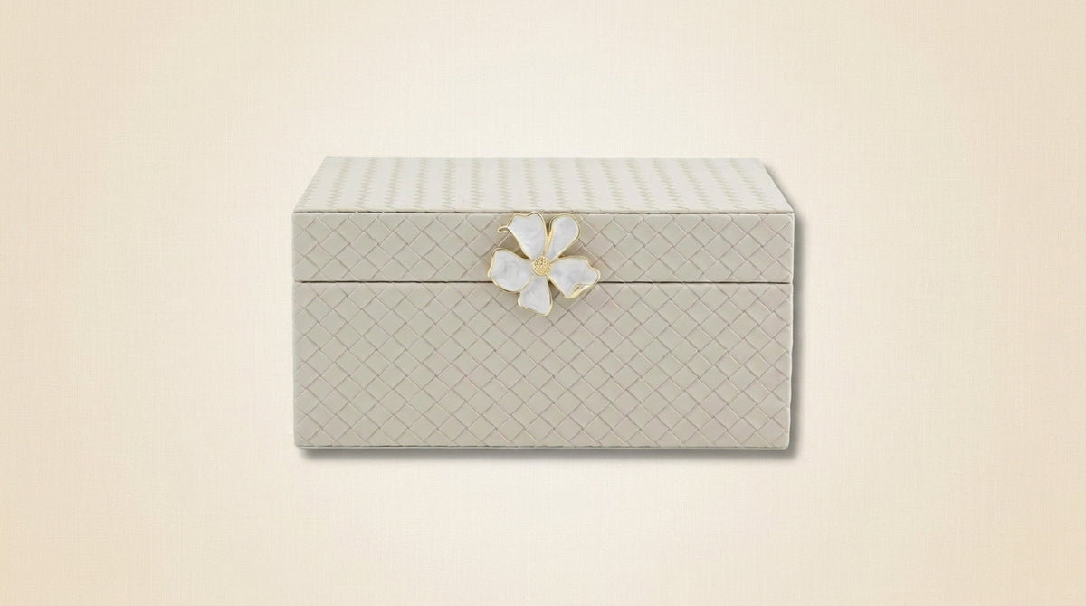 Opbergdoos Lillie Ivory Large
