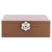 Opbergdoos Floral Brown Large