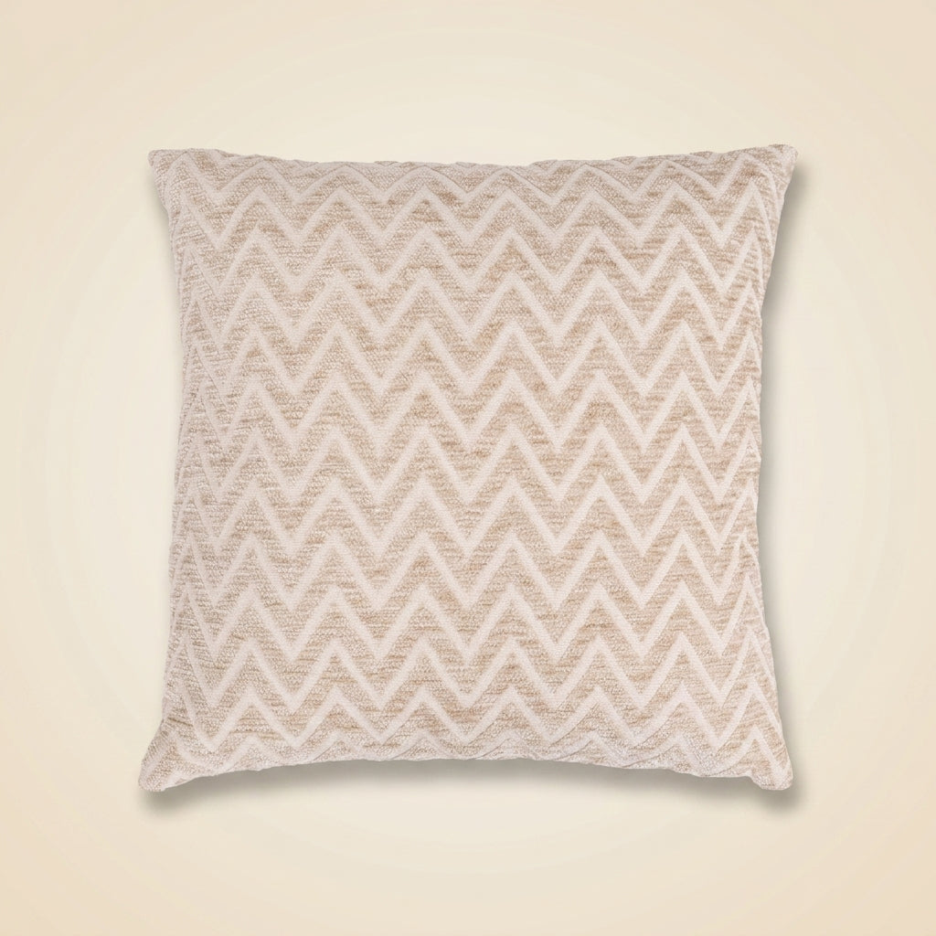 Kussen Cassy Beige Chevron