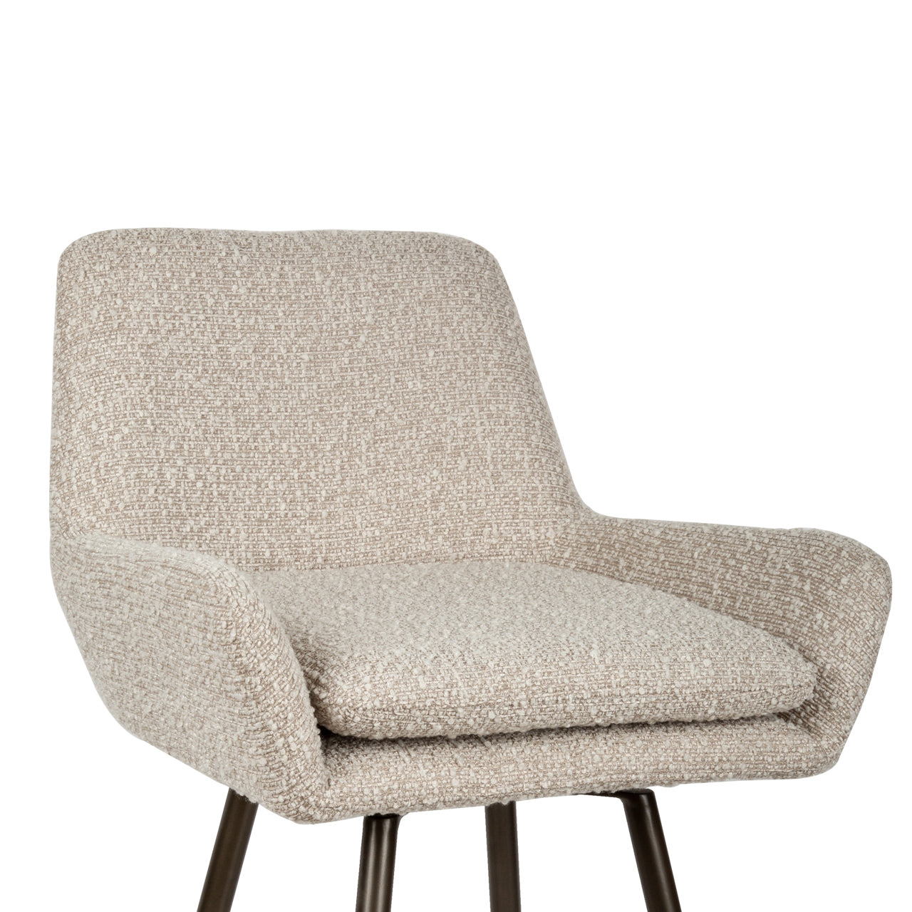 Counterstoel Linsey Natural Chunky Swivel (set Of 2)
