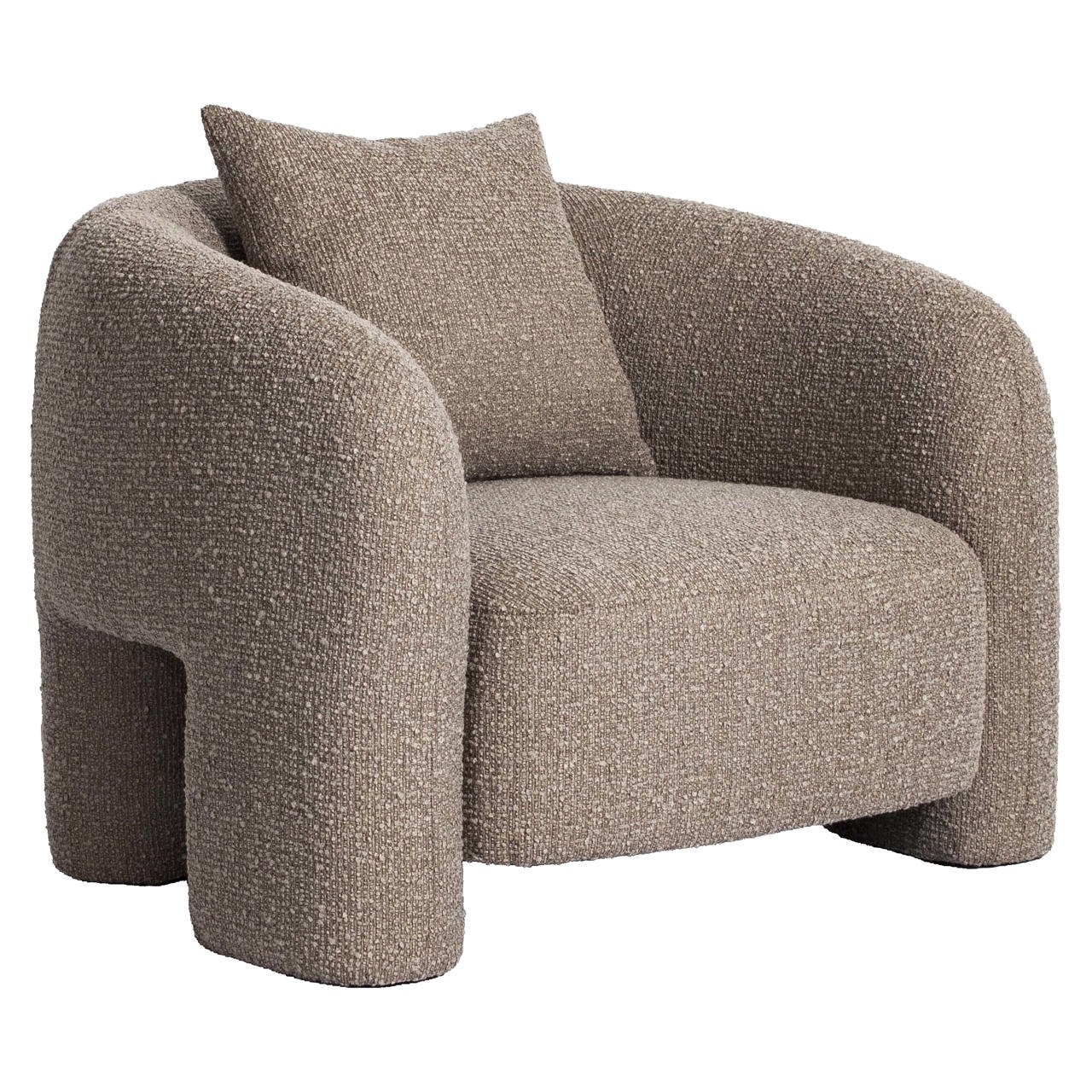 Lounge Stoel Tuscany Mocca Chunky