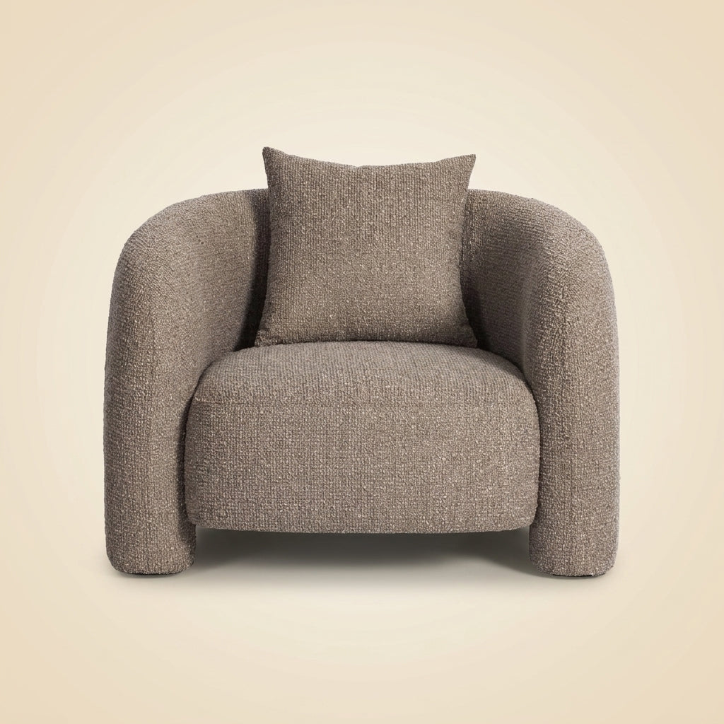 Lounge Stoel Tuscany Mocca Chunky
