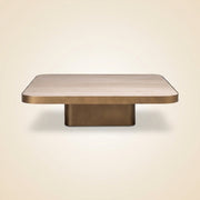 Salontafel Claridge Beige 100x100 (cumulus)
