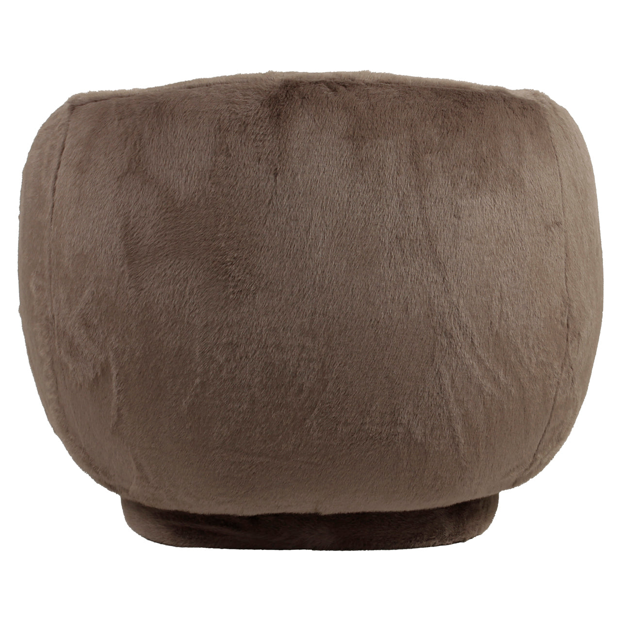 Lounge Stoel Negreslo Brown Fluffy Swivel