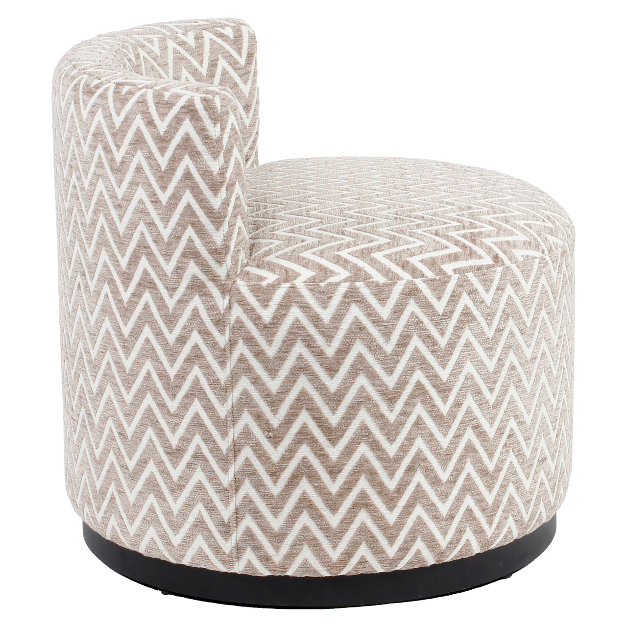 Lounge Stoel Franny Sand Chevron