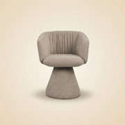 Eetkamerstoel Madeline Mocca Chunky Swivel