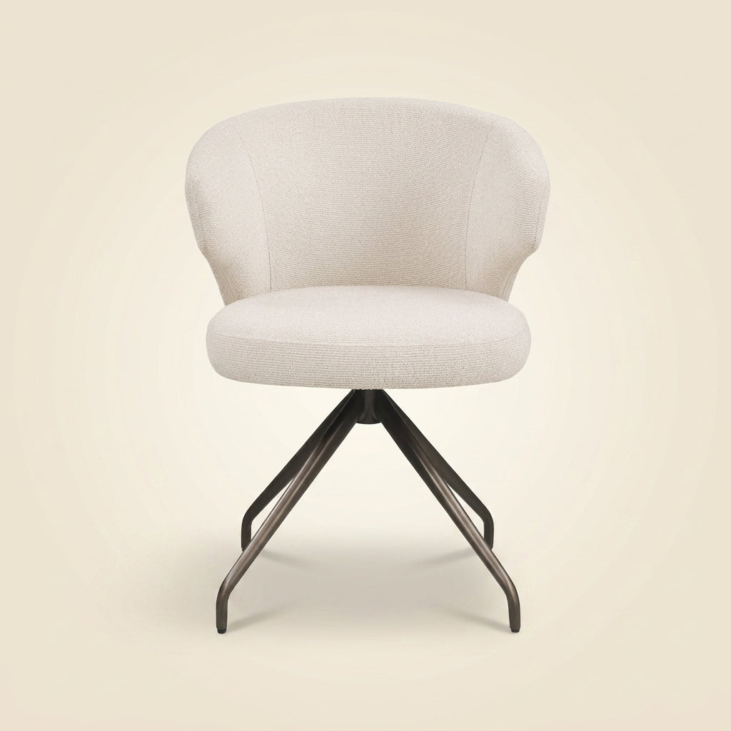 Eetkamerstoel Milly Biscotti Swivel
