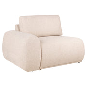 Bank Bolica Cayenne Ecru 1 Seat Arm Left