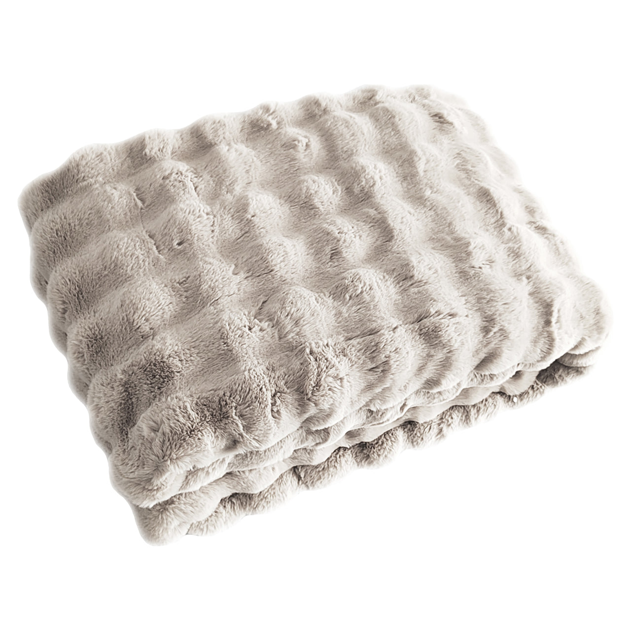 Plaid Cosy Fluff Cream 150x200