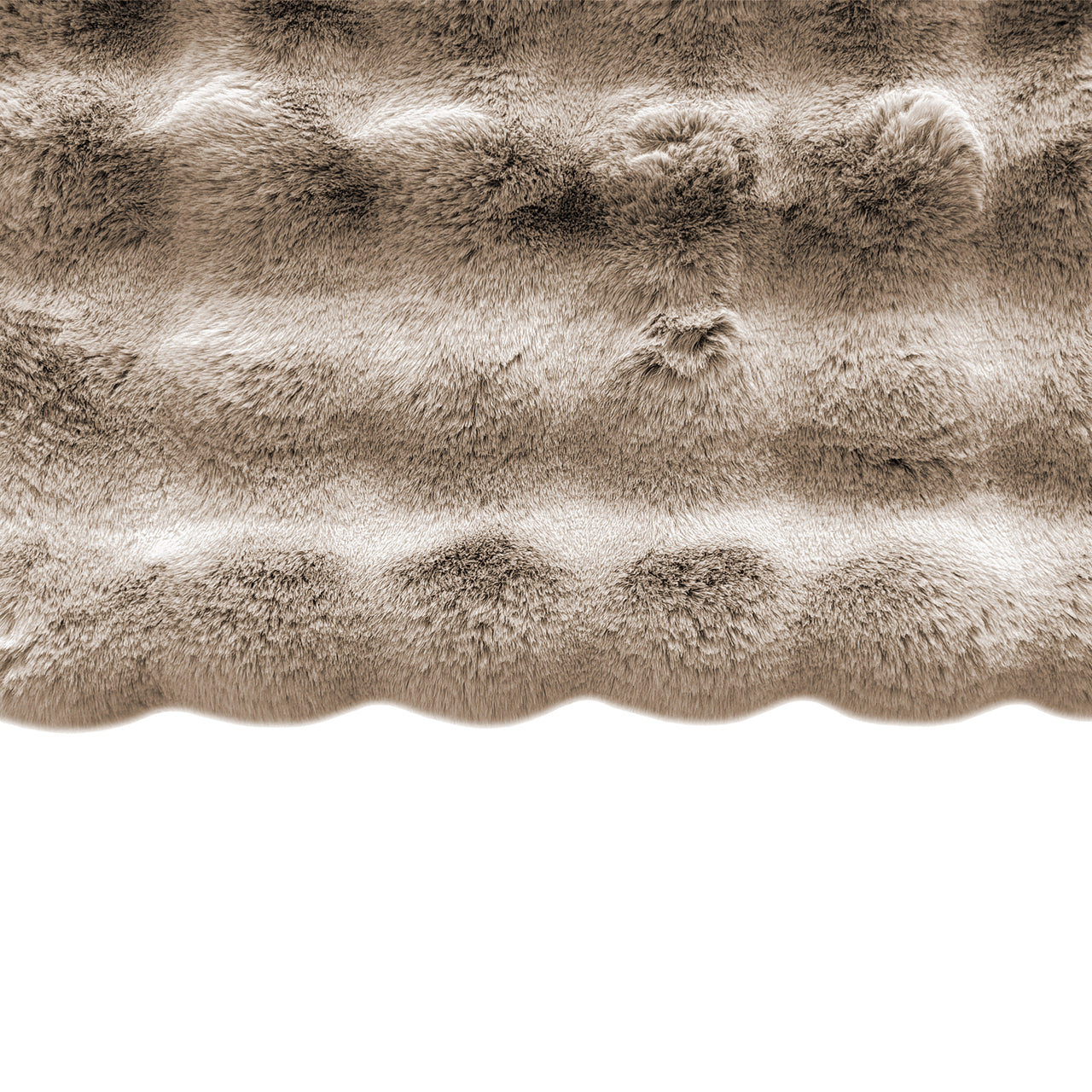 Plaid Nordic Plush Beige 200x300