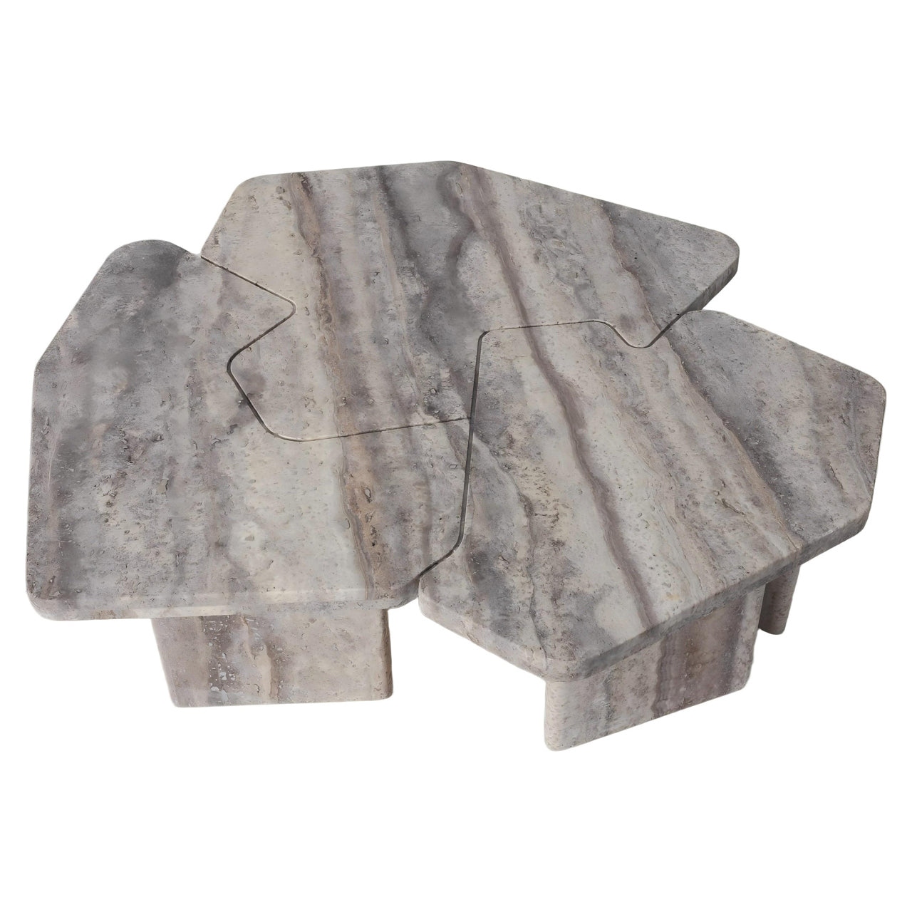 Salontafel Westin Grey (set Of 3)