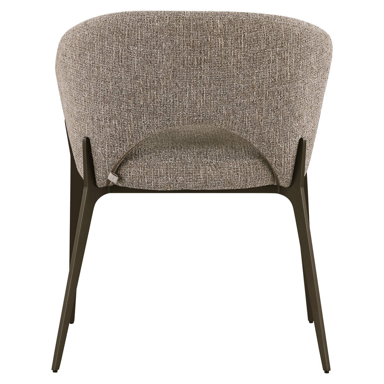 Eetkamerstoel Kenzi Brown Tweed