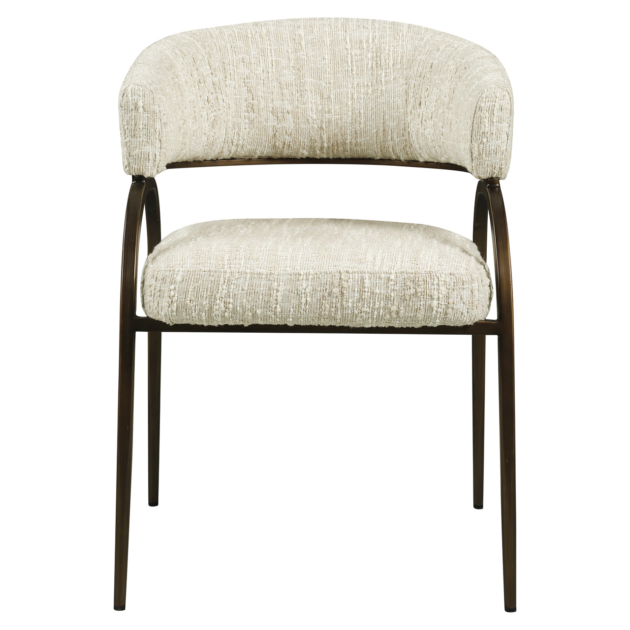 Eetkamerstoel Charda  Beige Angora