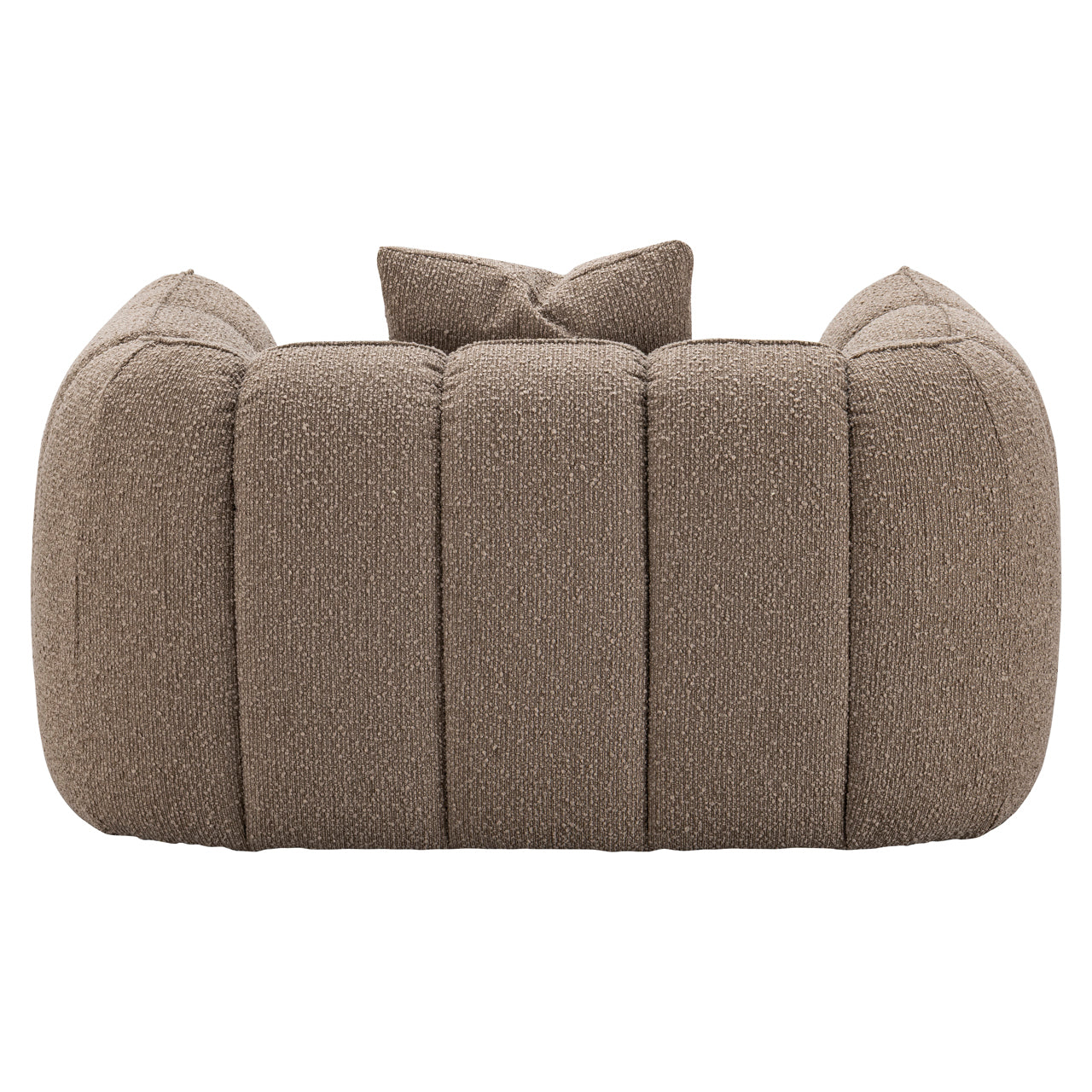 Lounge Stoel Hogan Mocca Chunky Fire Retardant