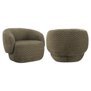 Lounge Stoel Milano Moss Chevron