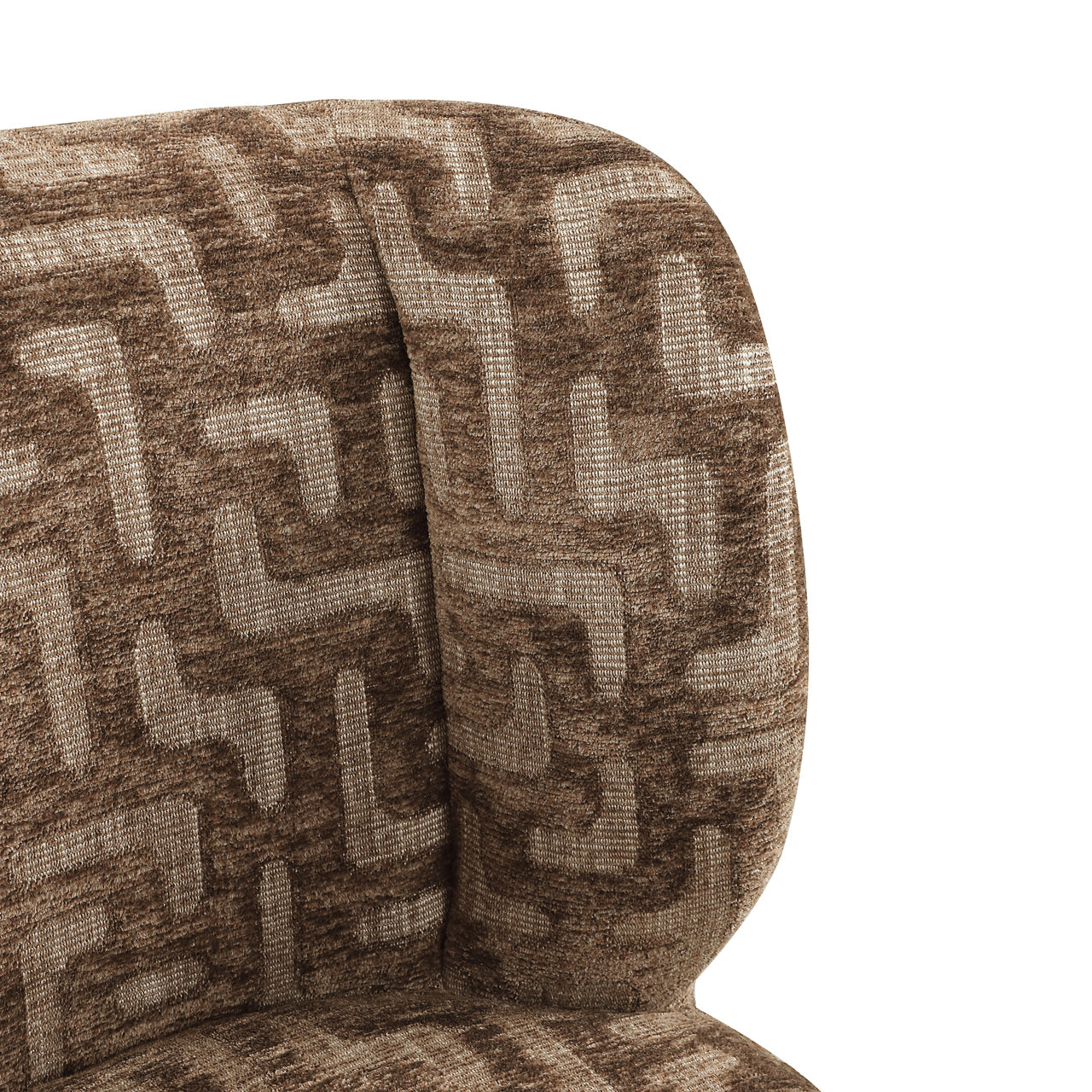 Eetkamerstoel Fiona Brown Labyrinth Swivel