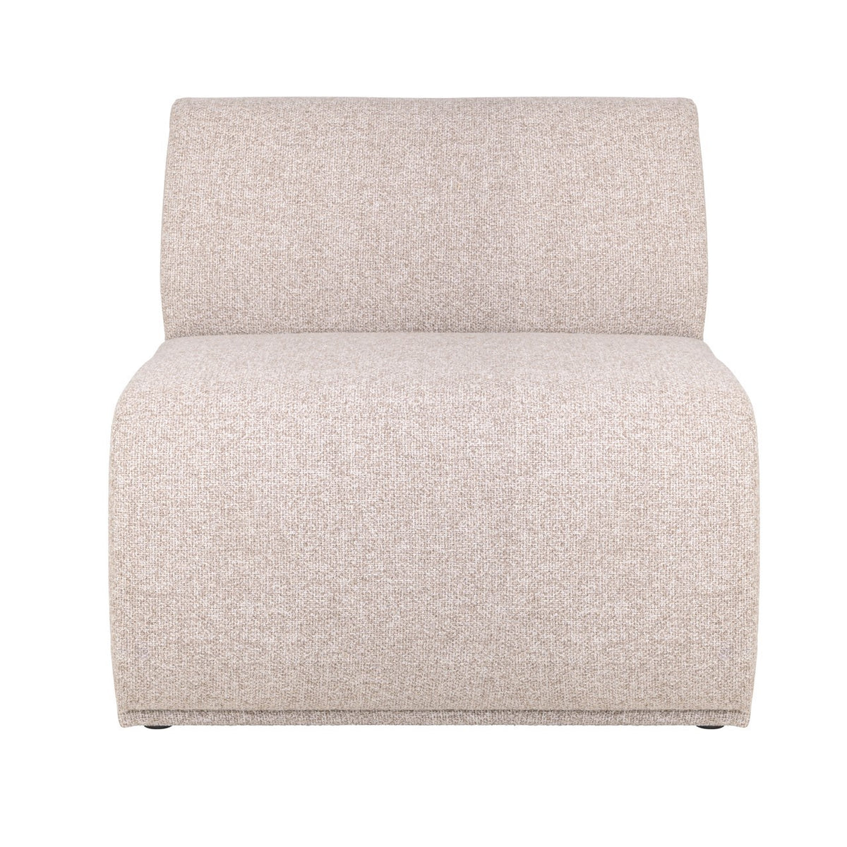 Eetkamer Bank Sorrobon Trendy Cream Straight - Fully Upholstered