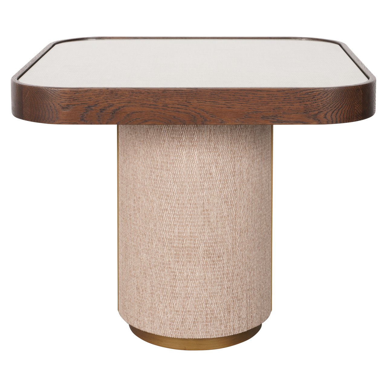 Bijzettafel Willox Beige  Including Glass