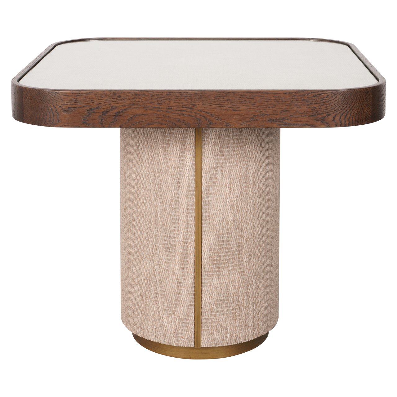 Bijzettafel Willox Beige  Including Glass