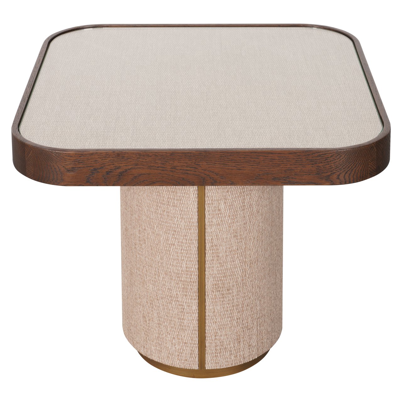 Bijzettafel Willox Beige  Including Glass