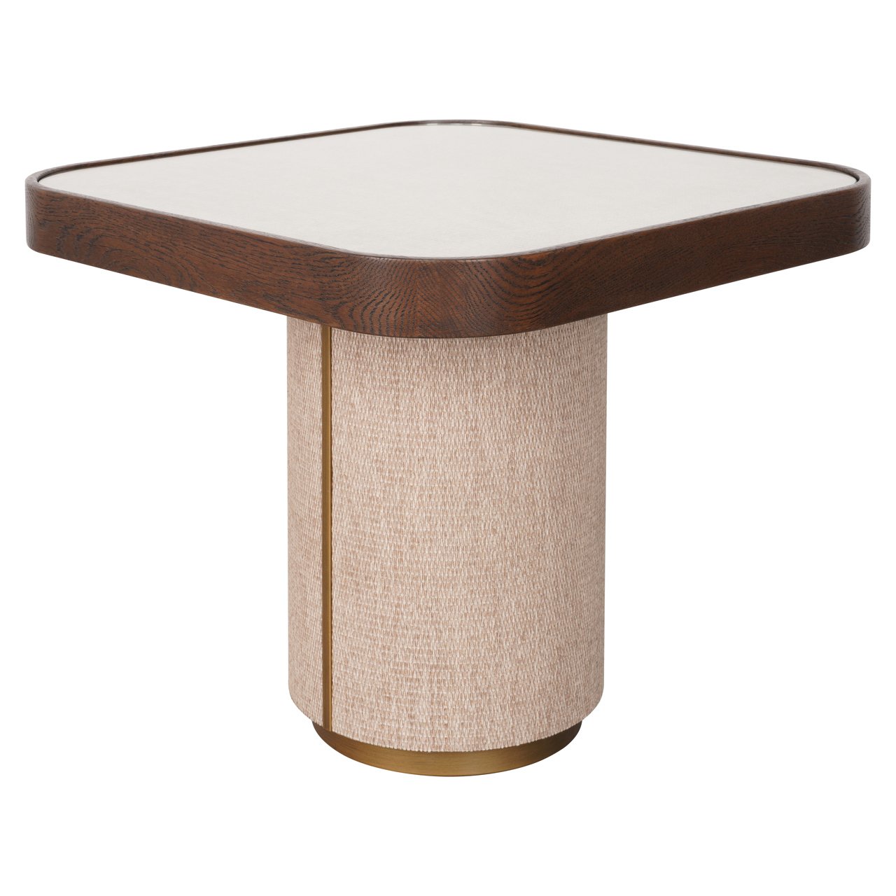 Bijzettafel Willox Beige  Including Glass