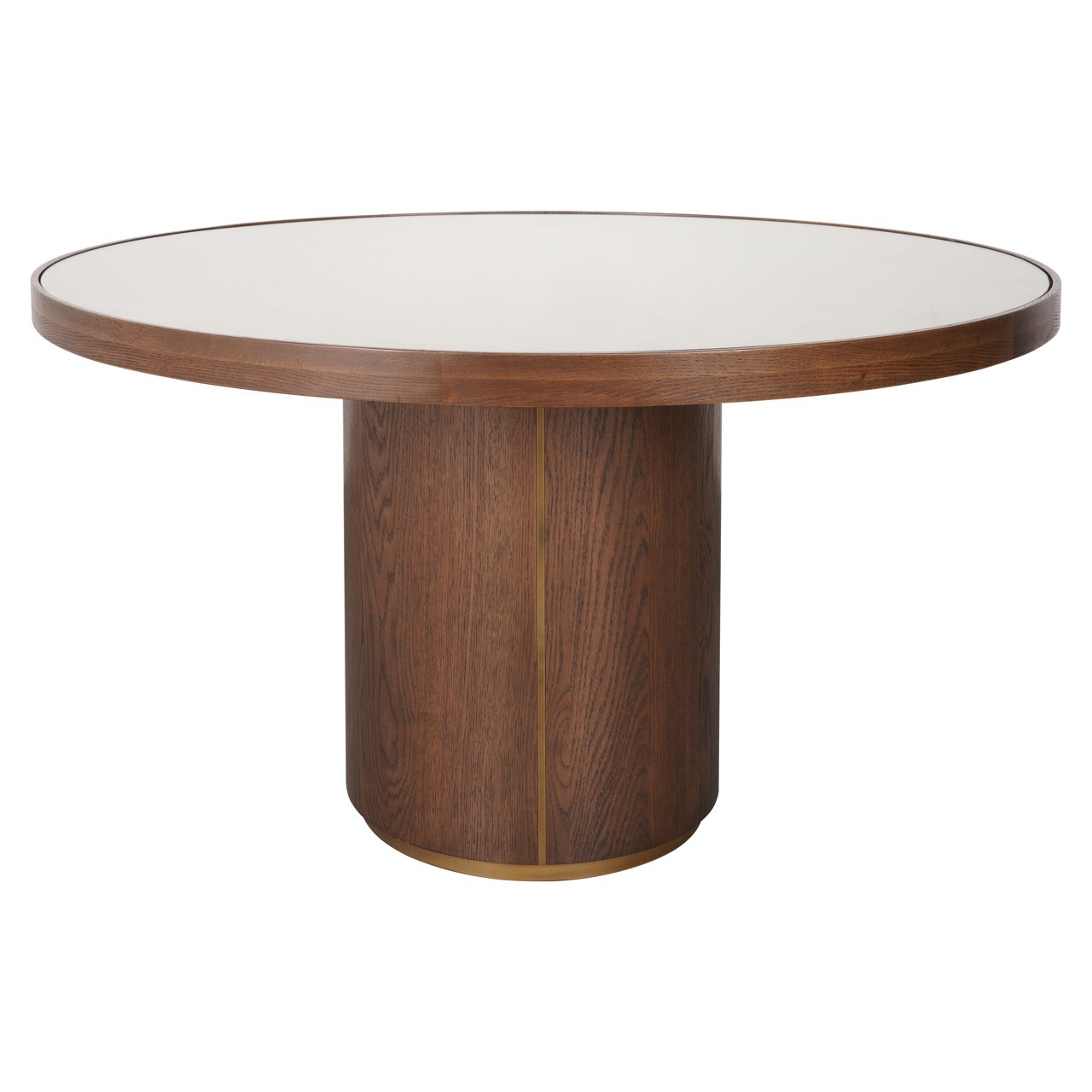 Eettafel Willox Beige 130ø Including Glass
