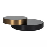 Salontafel Alexander Jones Black/gold (slice)