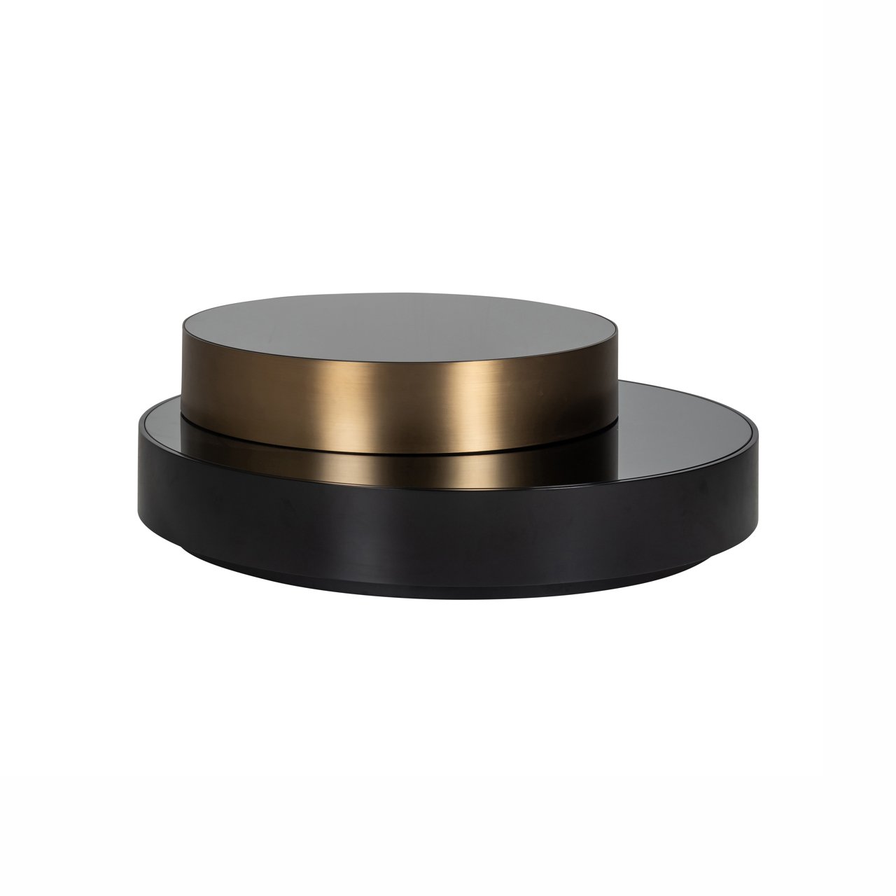 Salontafel Alexander Jones Black/gold (slice)