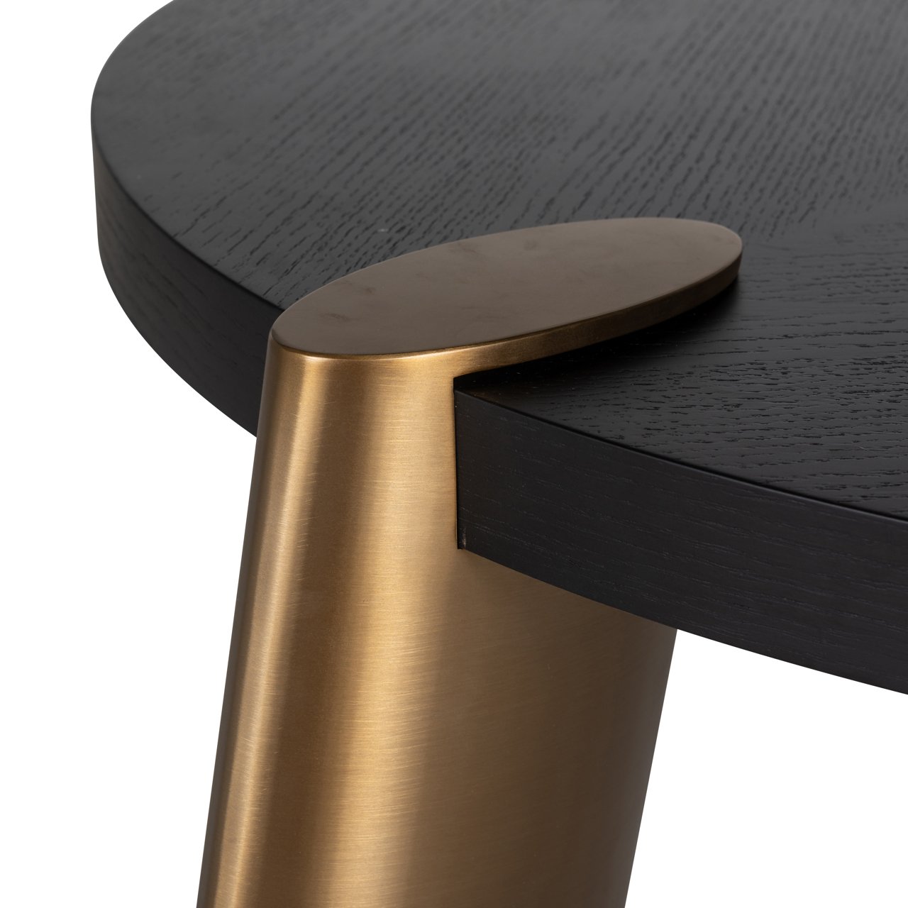 Coffee table Brody charcoal 100Ø
