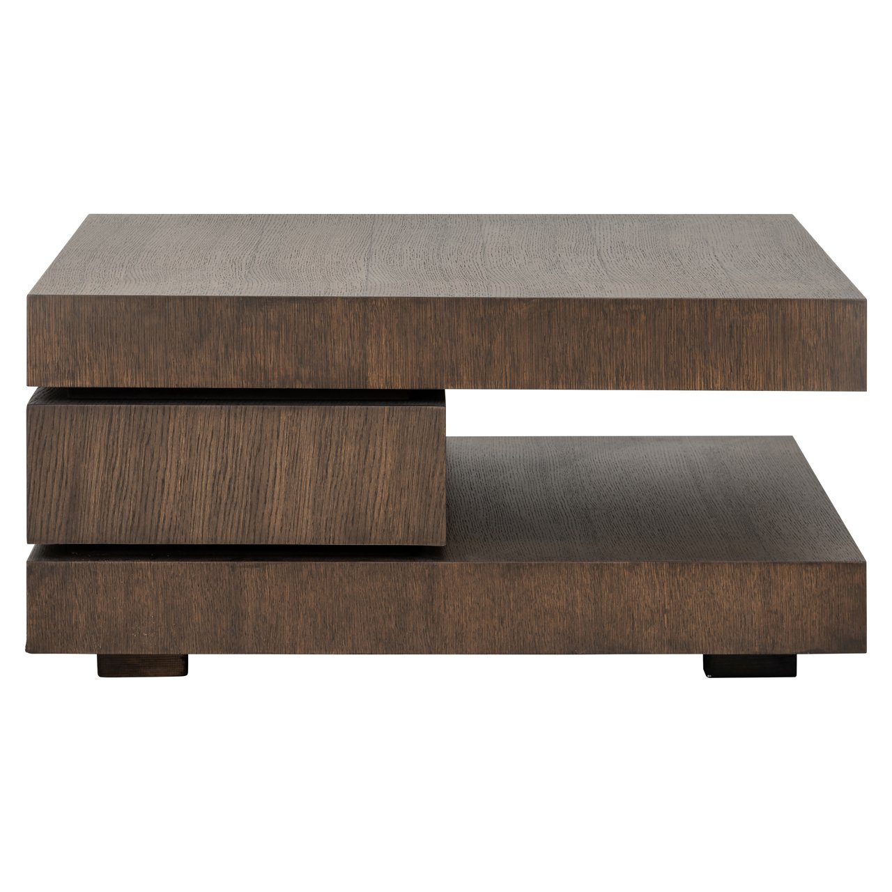 Salontafel Oakura Brown 90x90