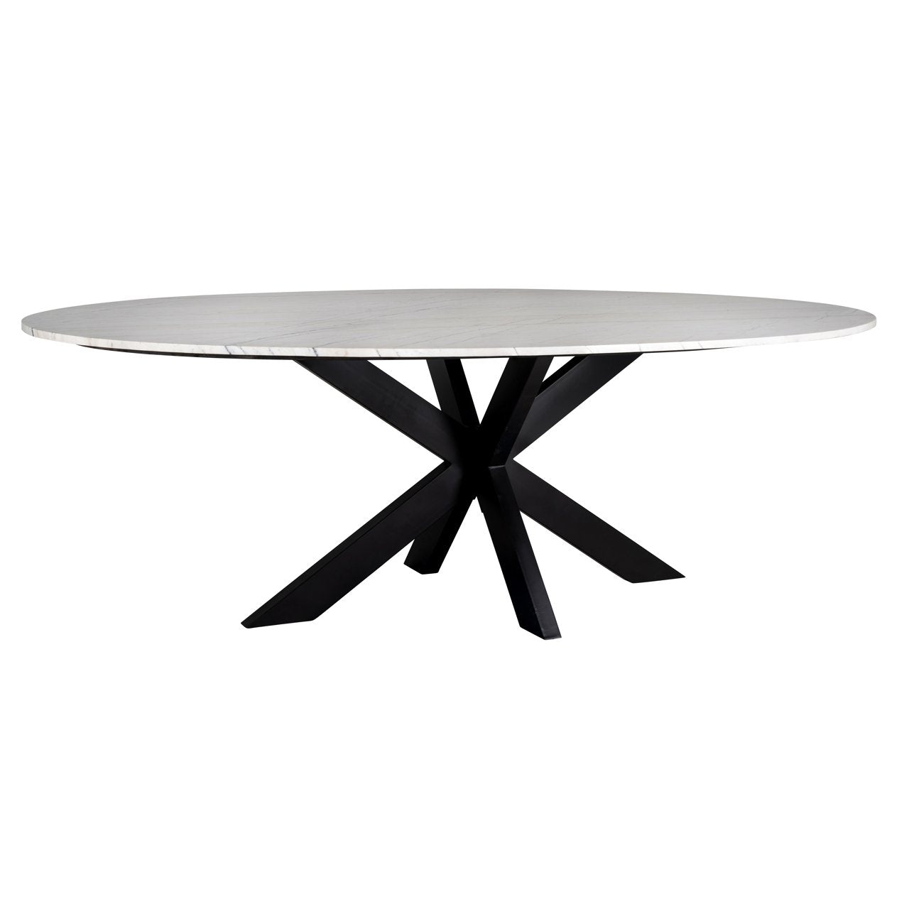 Eettafel Lexington White Oval 230