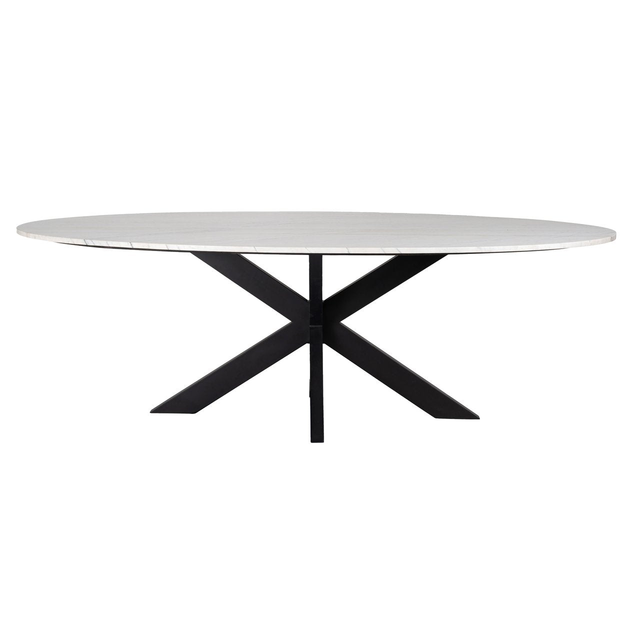 Eettafel Lexington White Oval 230