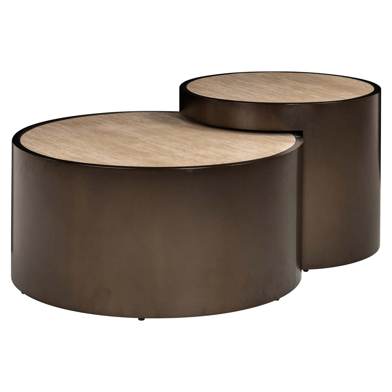 Salontafel Ronson Beige (set Of 2)