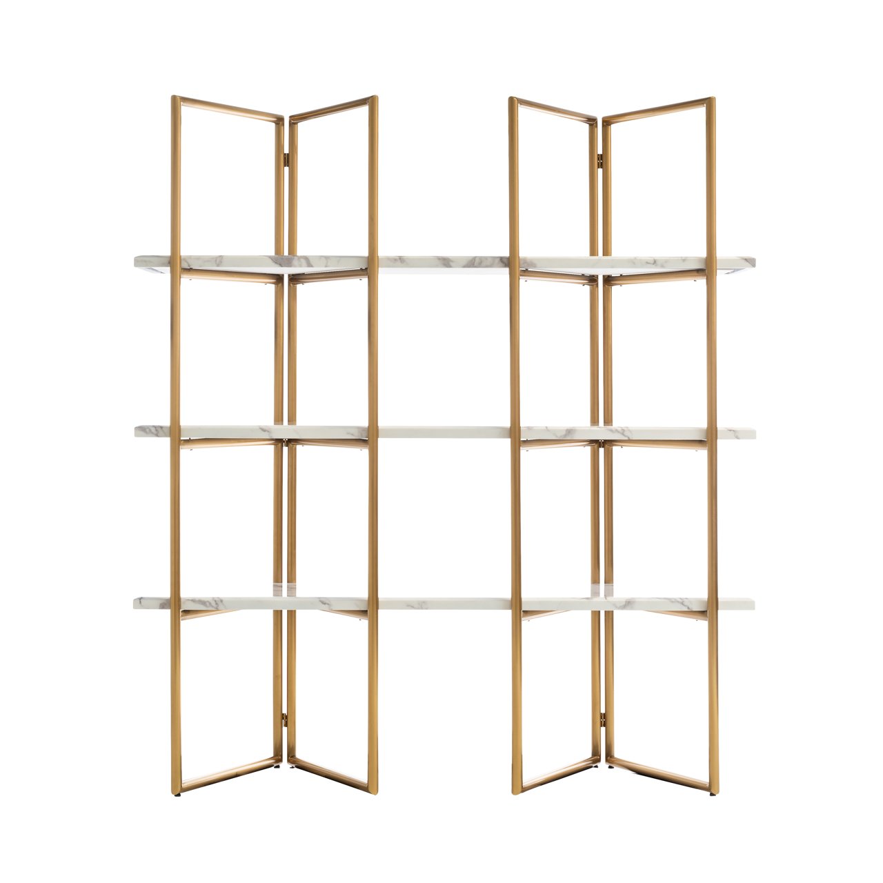 Display cabinet Lagrand Gold gold