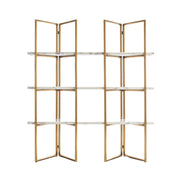 Display cabinet Lagrand Gold gold