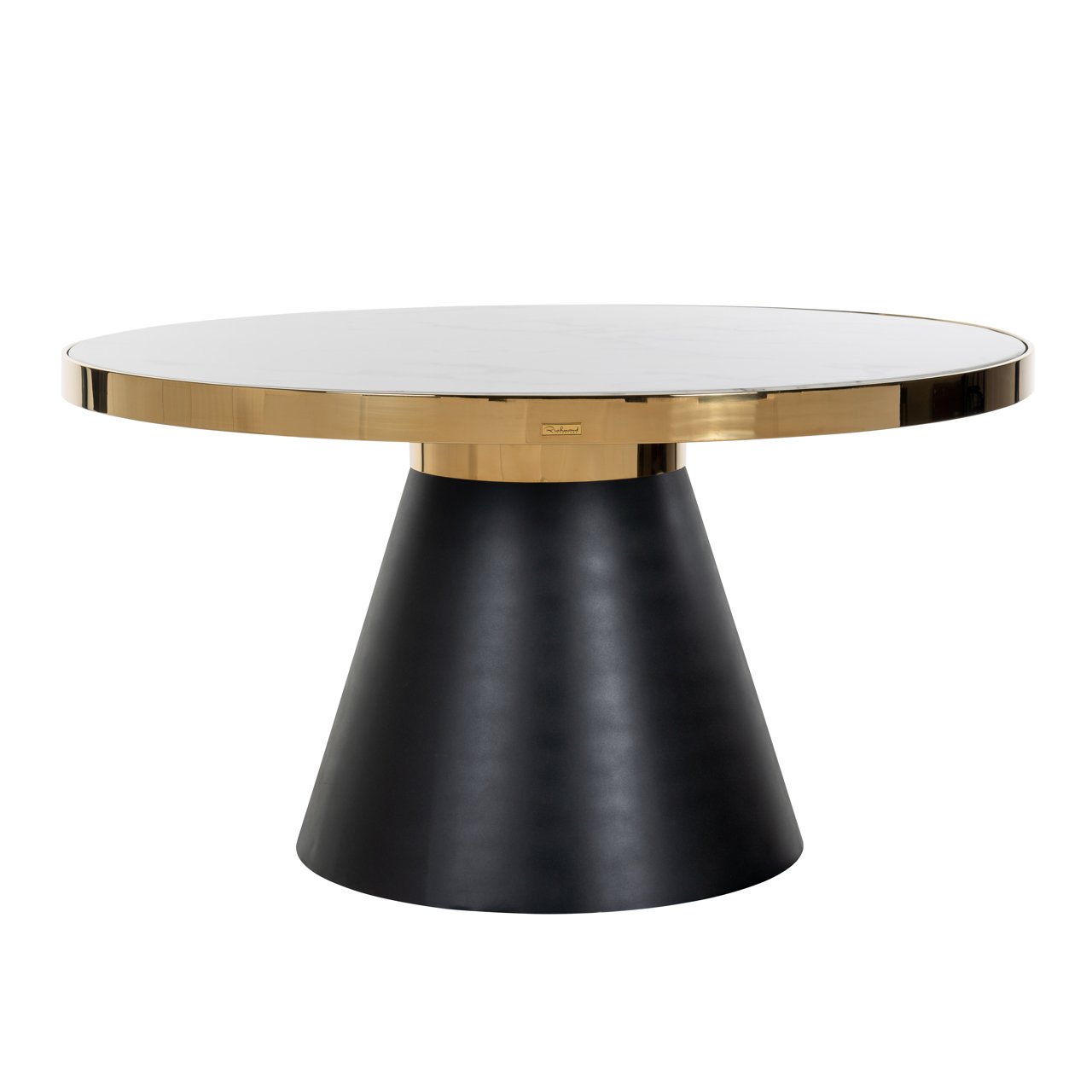 Dining table Odin gold 140Ø