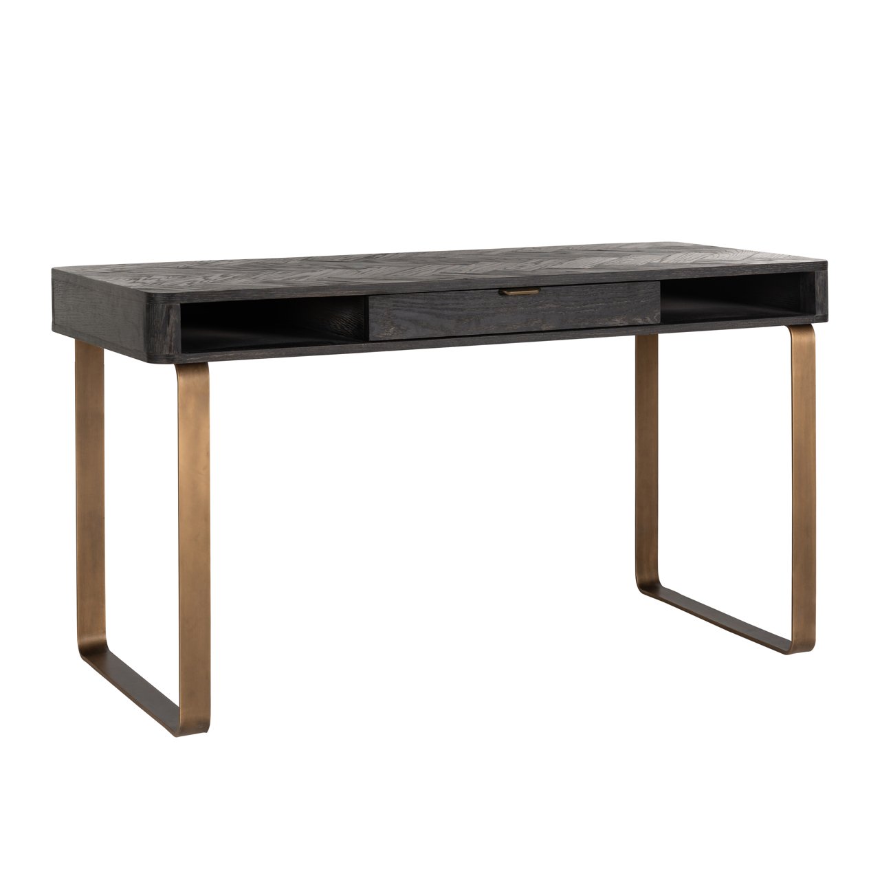 Bureau Blackbone Brass Black Rustic