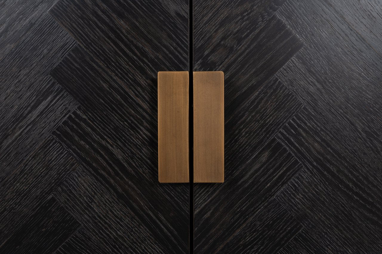 Tv-meubel Blackbone Brass Black Rustic 200