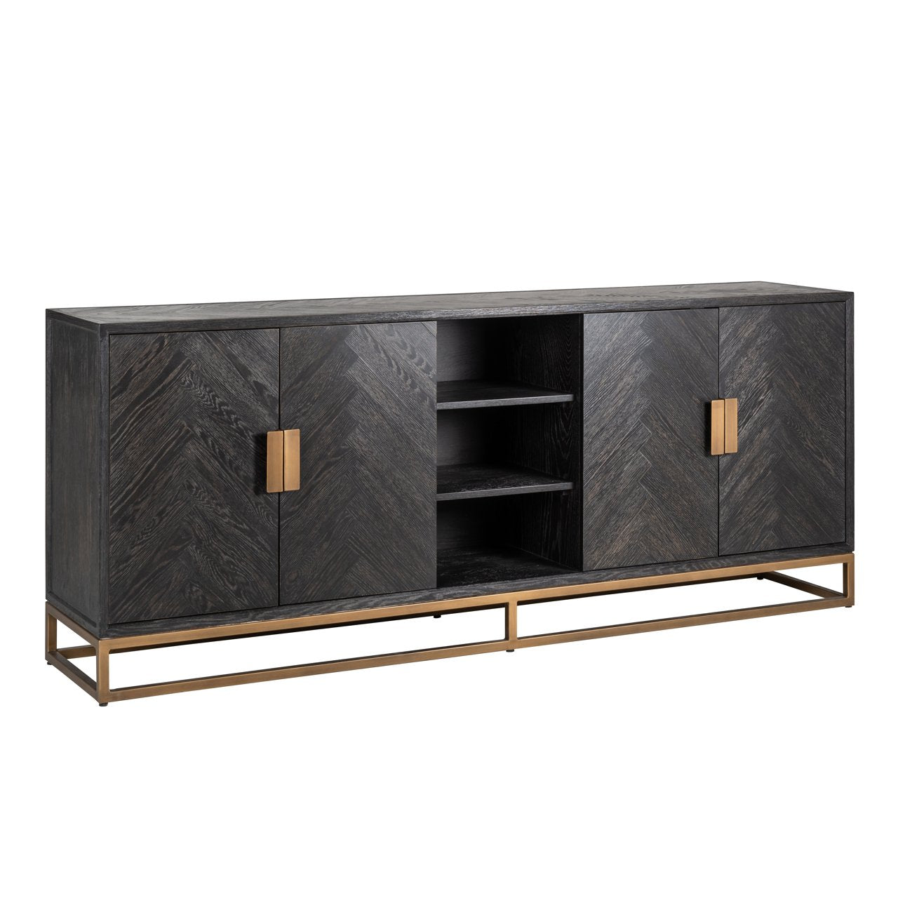 Dressoir Blackbone Brass Black Rustic