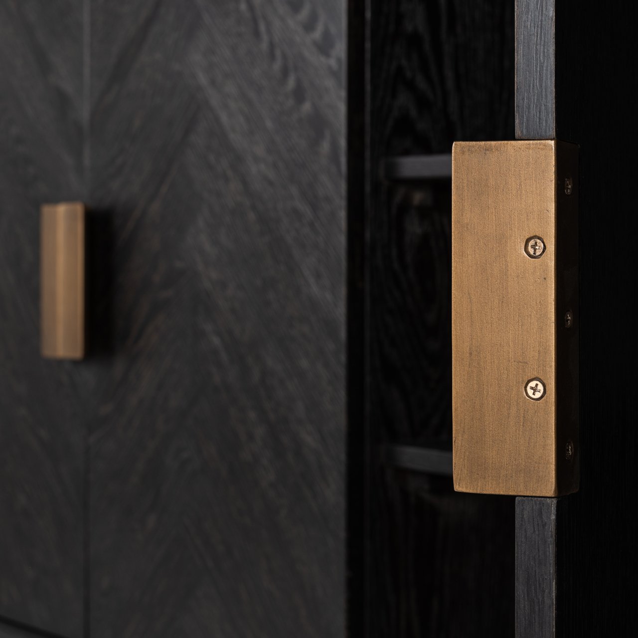 Dressoir Blackbone Brass Black Rustic