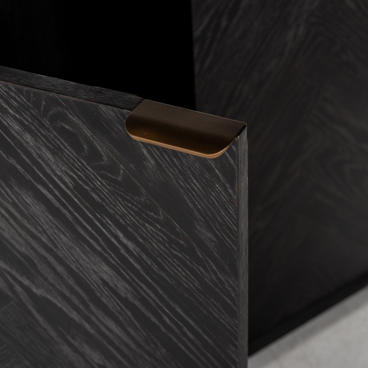 Wandkast Blackbone Brass Black Rustic