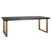 Eettafel Blackbone Brass Black Rustic 180