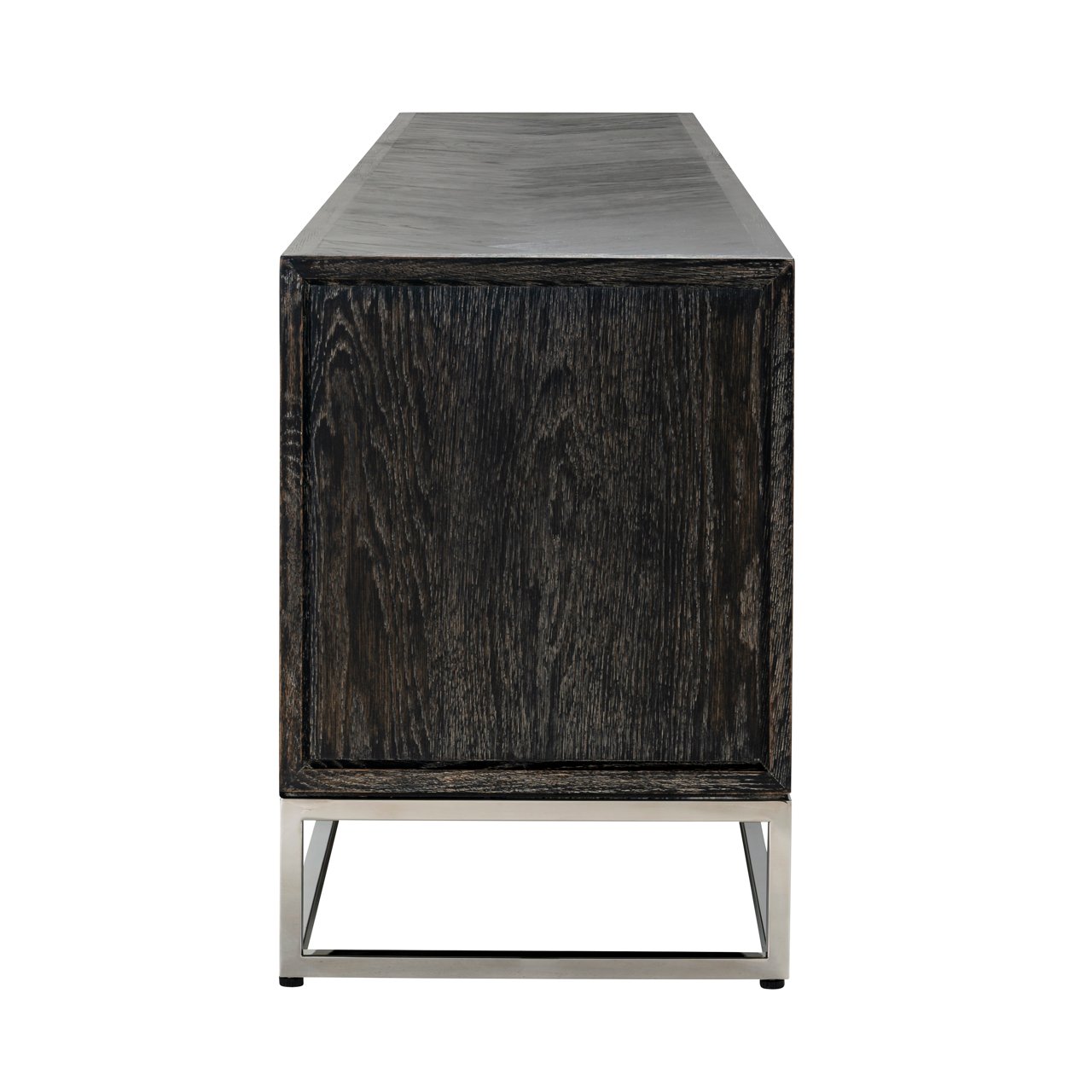 Tv-meubel Blackbone Silver Black Rustic 220